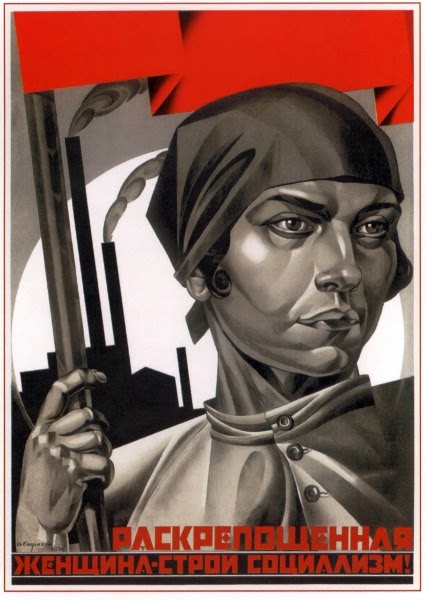cartel-urss-de-strahov-braslavskiy-mujer